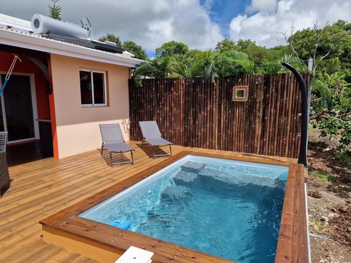 סן-פרנסואה Le Jeipur Villa Vue Mer Piscine Privee מראה חיצוני תמונה