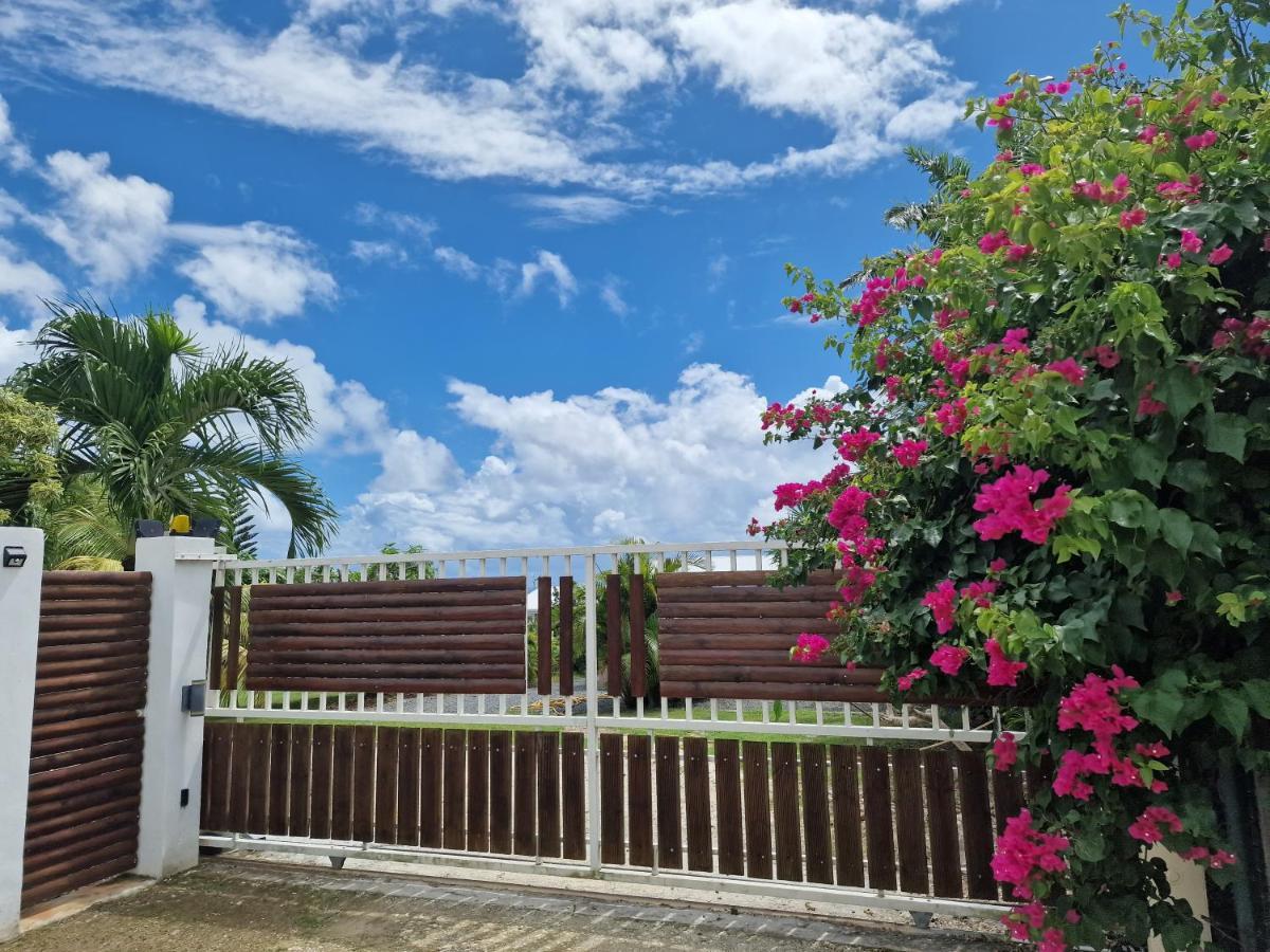 סן-פרנסואה Le Jeipur Villa Vue Mer Piscine Privee מראה חיצוני תמונה